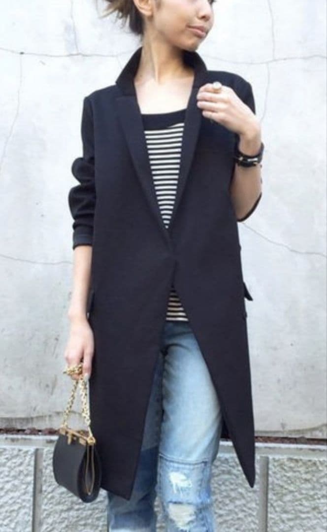 着用１回美品！L'Appartementアパルトモンのリジエールチェスターコート