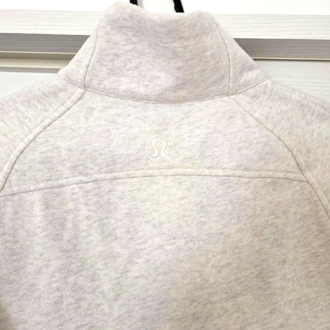 本日限定価格　ルルレモン　ScubaオーバーサイズファネルネックハーフジップXS