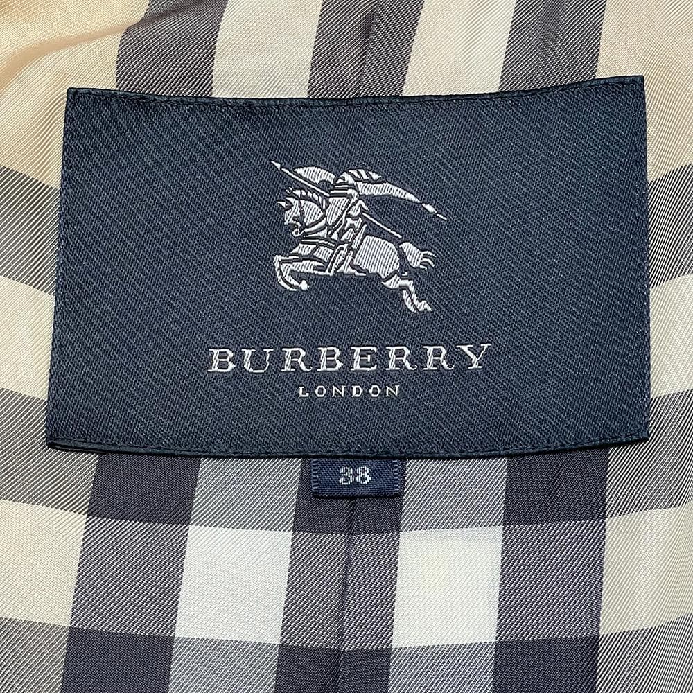 三陽商会 バーバリー 裏地ノバチェック柄 中綿入り トレンチコート