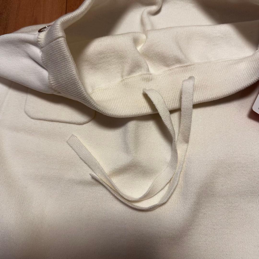 フリース　パーカー　フーディ　ニット　スカート　秋冬　サイズM セットアップ