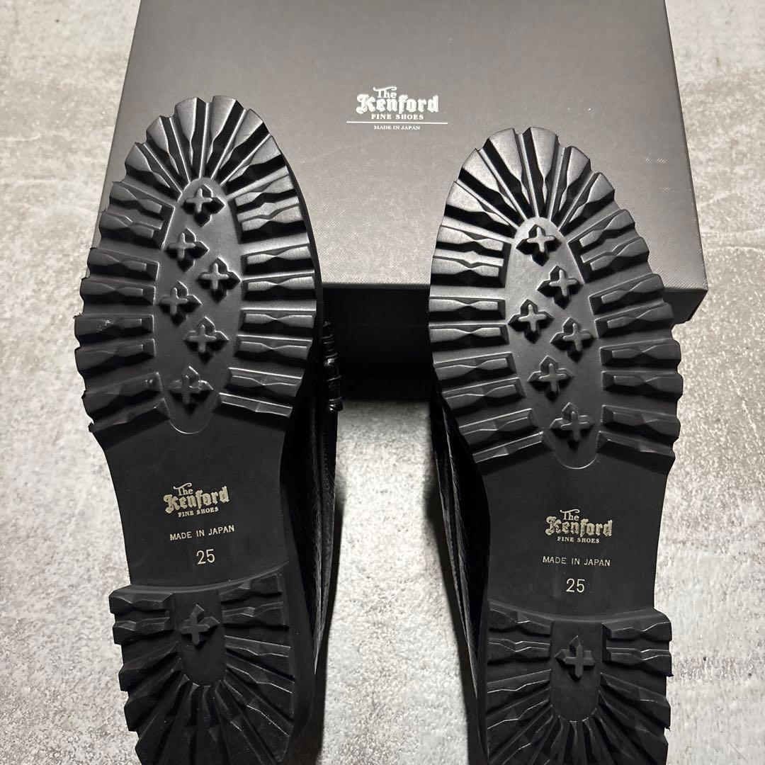 THE KENFORD FINESHOES ペイズリーローファー タンクソール