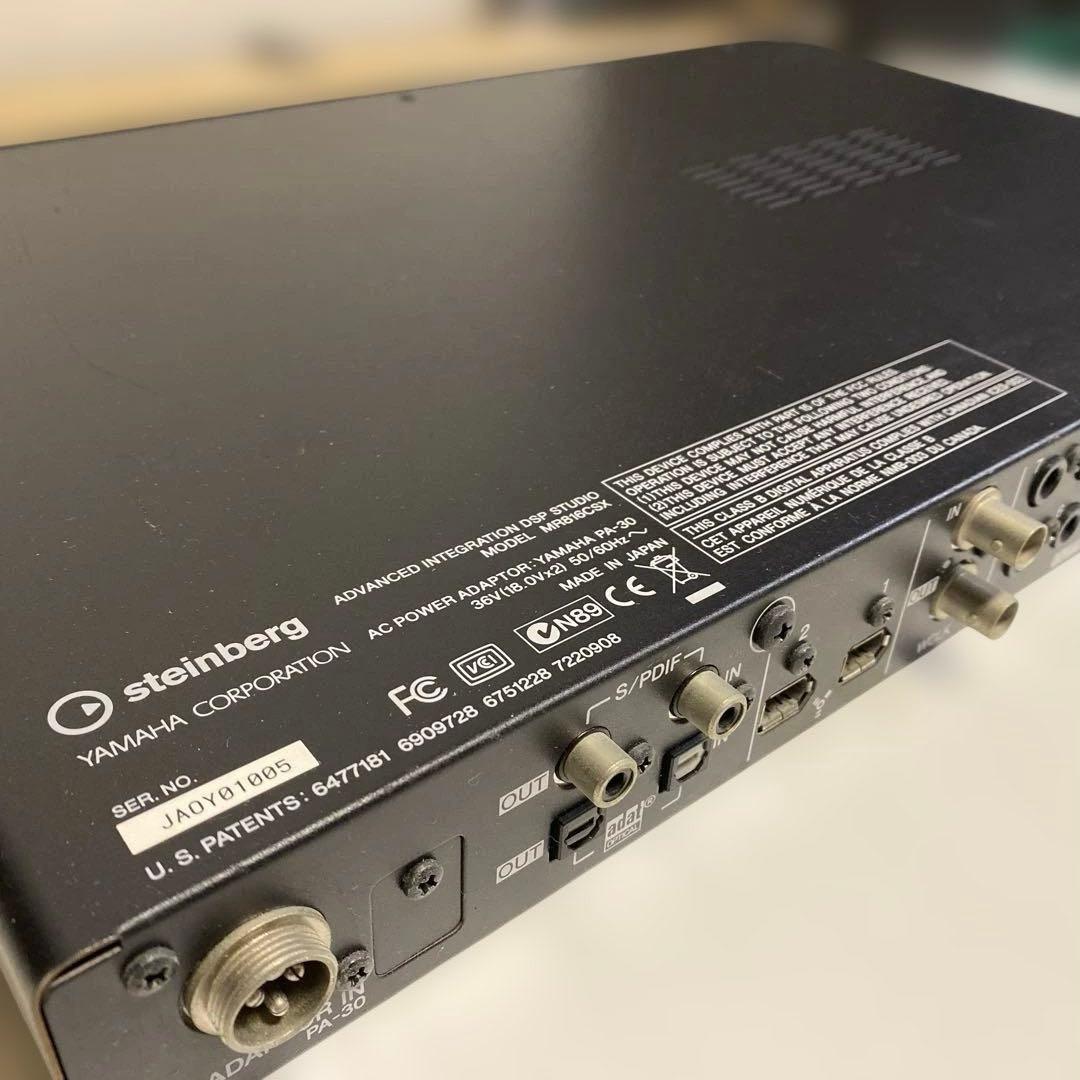 Steinberg MR816CSX 動作OK！ 8イン/8アウト 上位モデル
