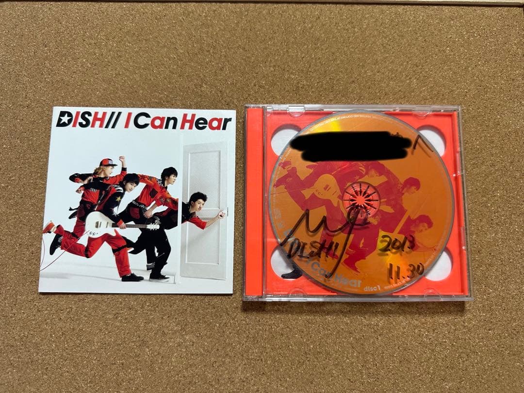 DISH// サイン入りCD