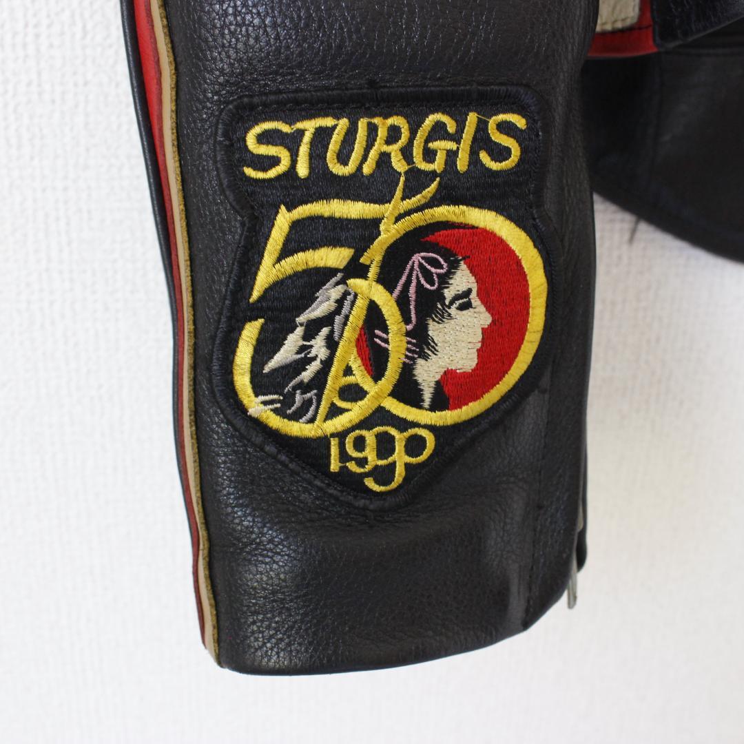 ハーレーダビットソン マルボロマン ワッペン革ジャン M レザージャケット