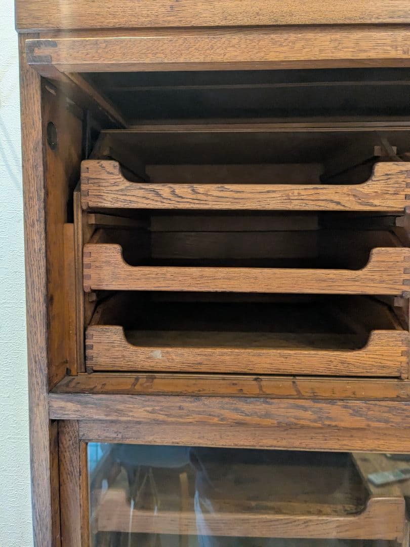 アンティーク　英国製シャツケース