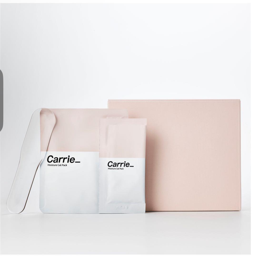 新品未開封　Carrie_ モイスチャージェルパック 炭酸パック10回分入り