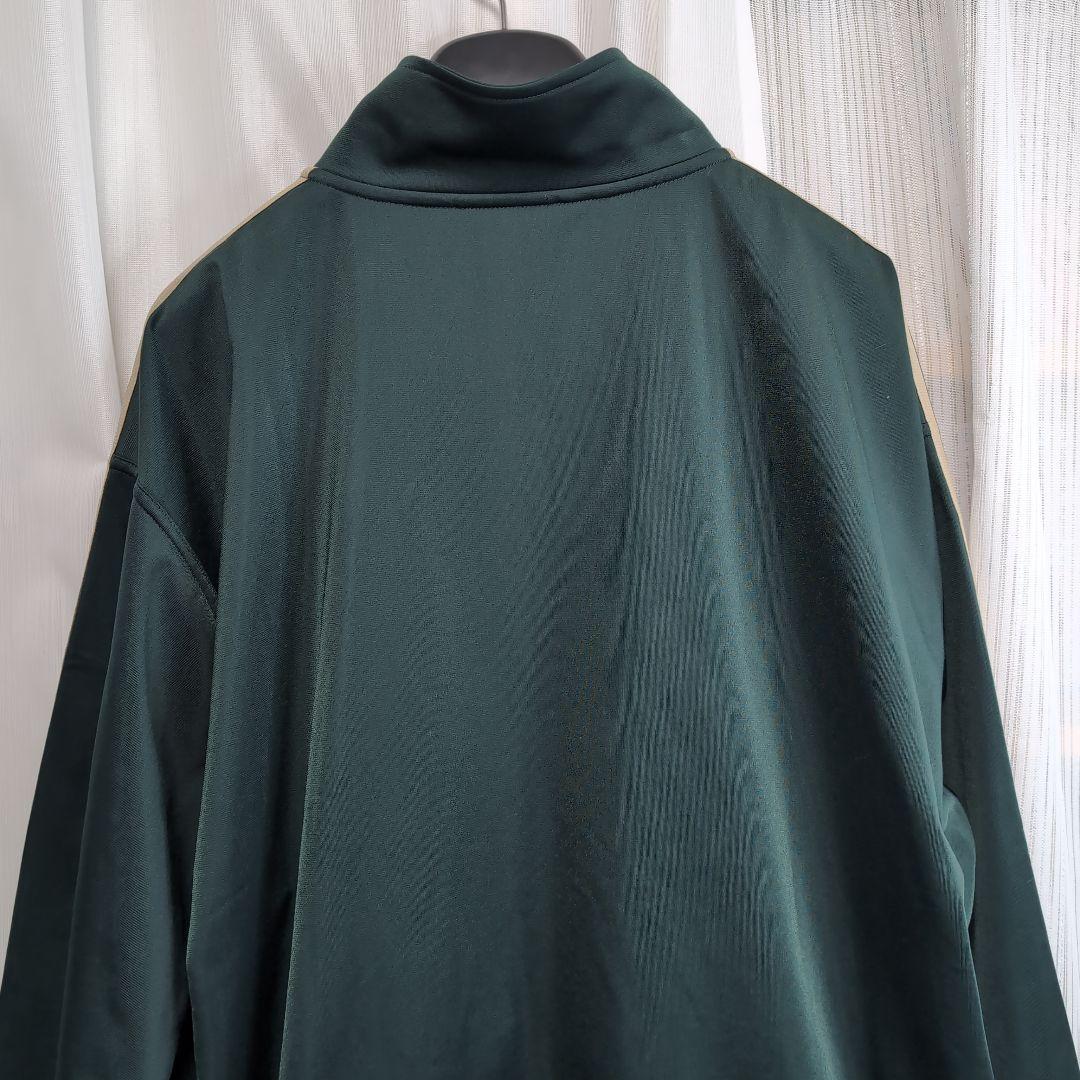 【古着】adidas ダークグリーン ジップアップジャージ