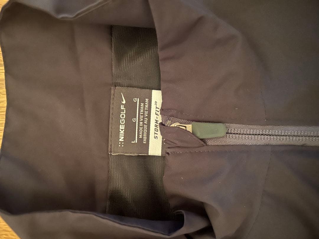ナイキゴルフ　 レインウェアブラック　2way