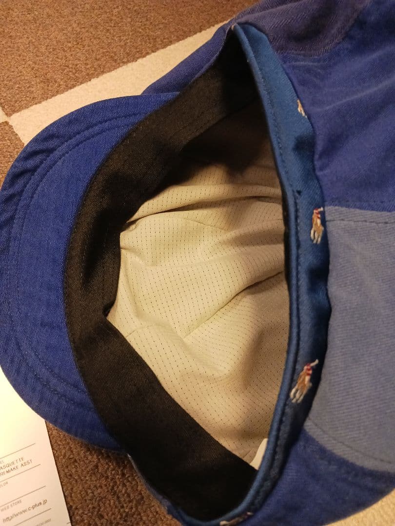 美品 C－PLUS HEAD WEARS リメイクキャスケット シープラス　清春