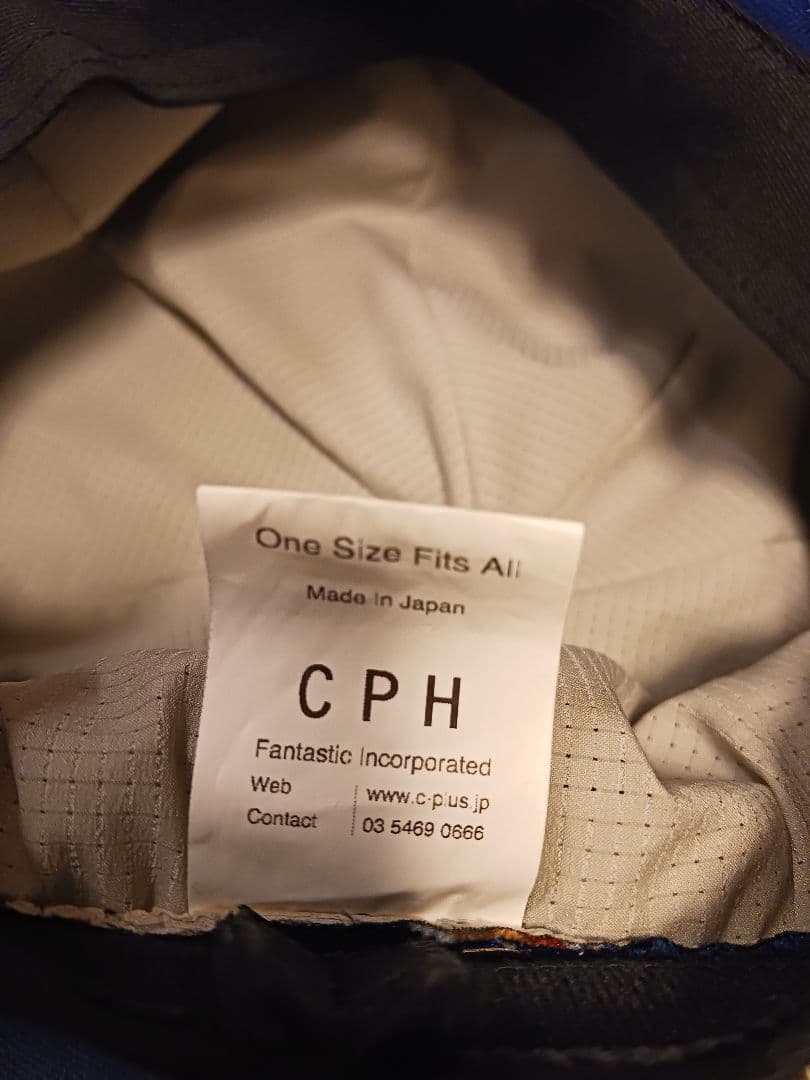 美品 C－PLUS HEAD WEARS リメイクキャスケット シープラス　清春