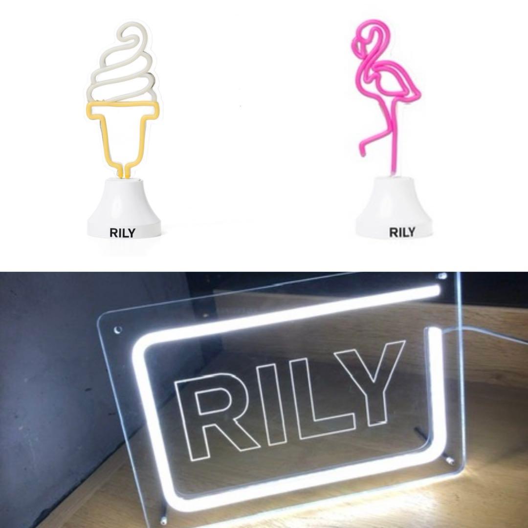 今市隆二　RILY アクリルネオンサイン　3種セット