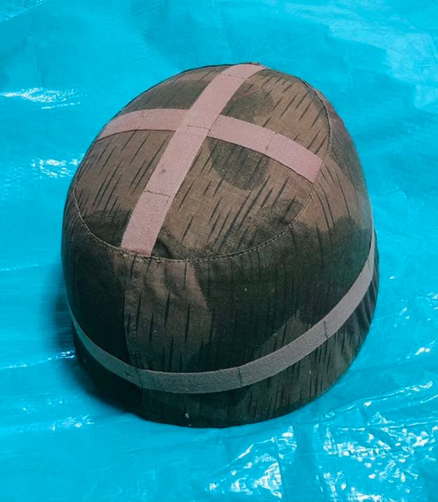 Ｍ38ヘルメット ドイツ 降下猟兵 空挺 空軍 LW SS WW2 サバゲ