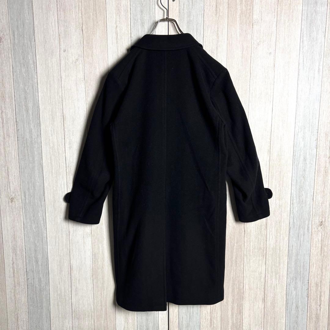 3576【希少・イタリア製生地使用】ワコマリア メルトンウール バルカラーコート