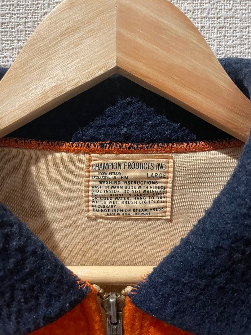 Champion 60'sヴィンテージスポーツジャケット　プロダクツタグ