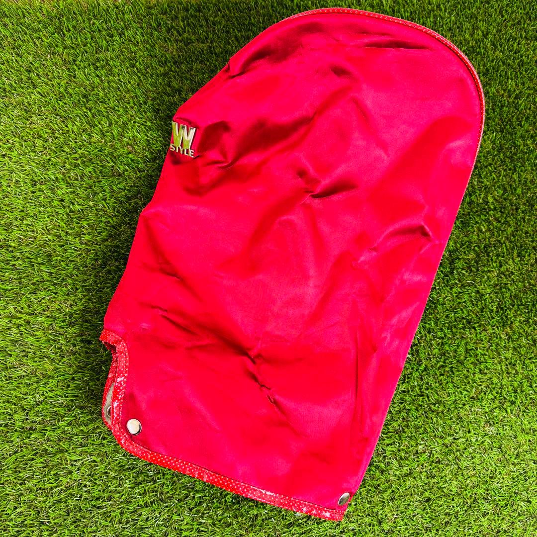 【人気カラー】winwin style キャディバッグ 赤