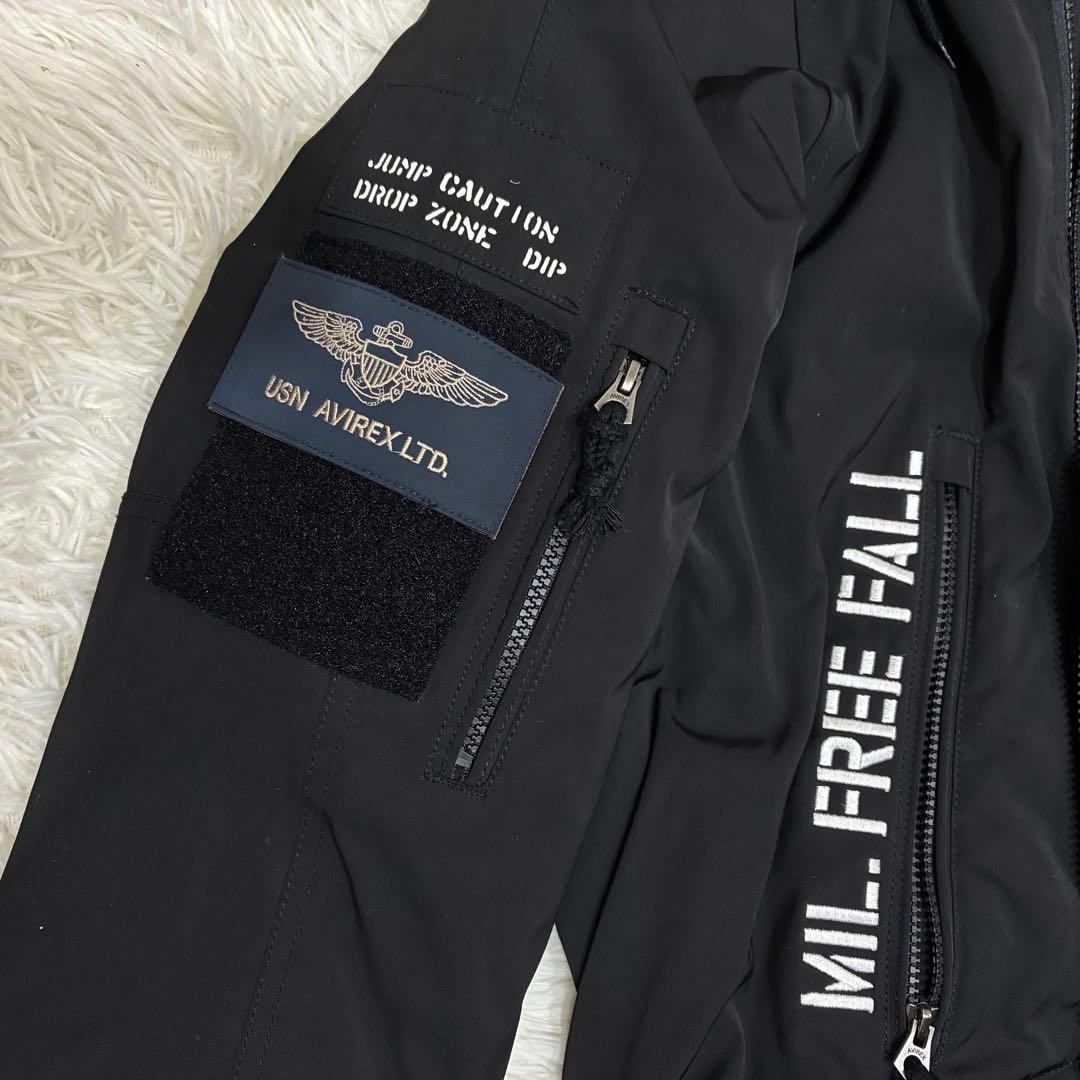 【AVIREX】N-3B MODIFIED HALO 黒 sizeXL