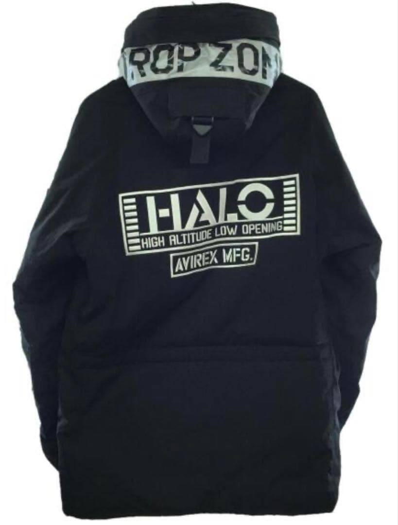 【AVIREX】N-3B MODIFIED HALO 黒 sizeXL