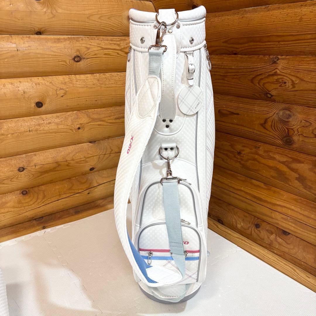 【美品】ゼクシオ XXIO 軽量 レディース キャディバッグ 2022