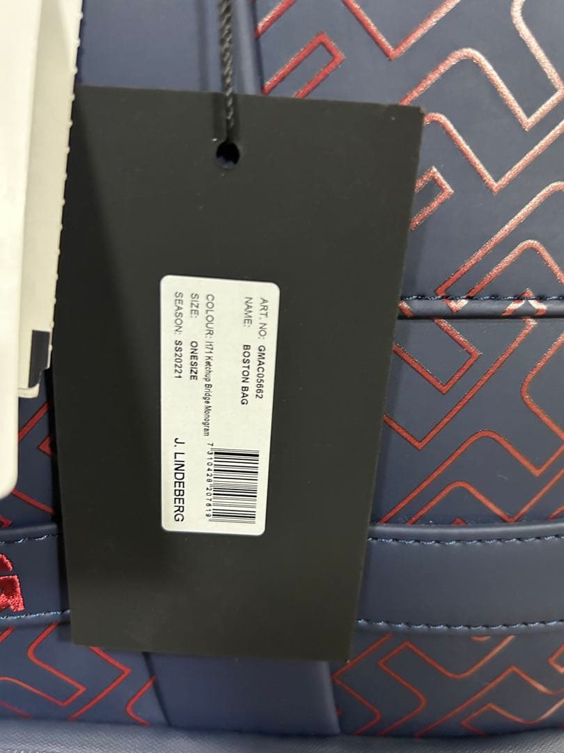 J.LINDEBERG ボストンバッグ