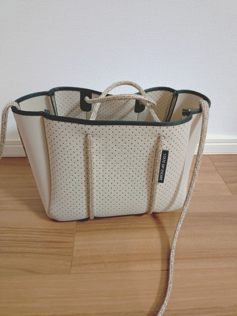 STATE OF ESCAPE トートバッグ グレージュ