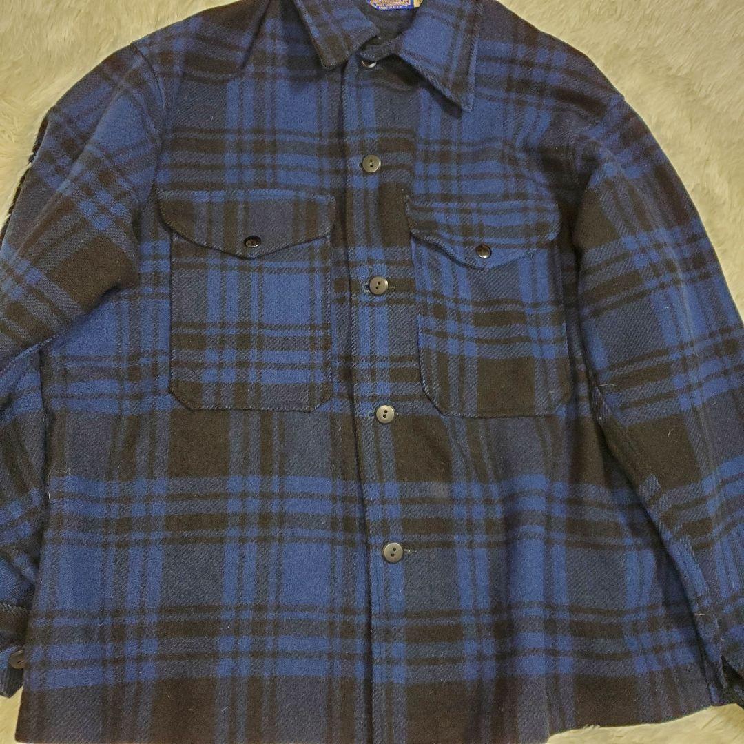 PENDLETON ペンドルトン 70s CPO ジャケット ウール ブルー
