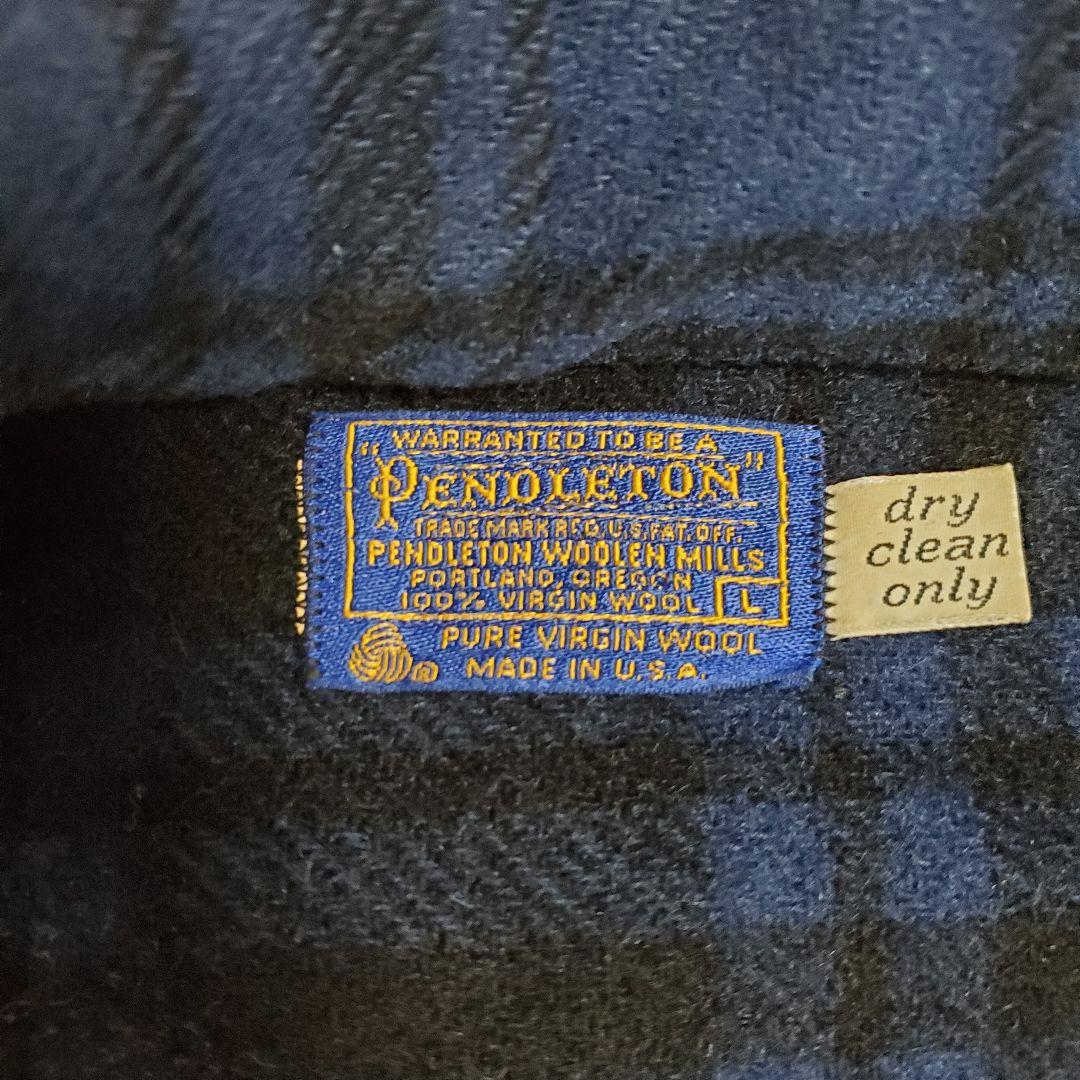 PENDLETON ペンドルトン 70s CPO ジャケット ウール ブルー