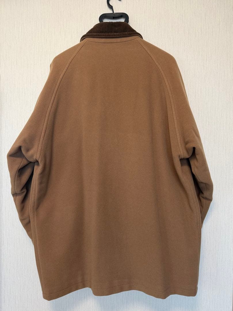 お*き様 ZEGNA Machinò ウールコート メンズ茶系 コーデュロイ襟