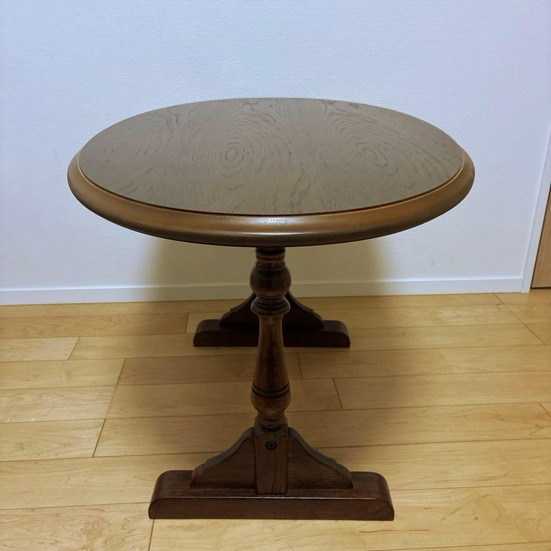 三越ブルージュ カントリーハウス オーバル型センターテーブル