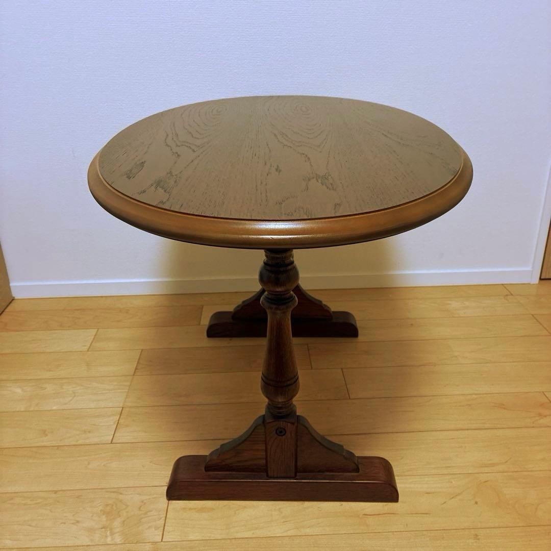 三越ブルージュ カントリーハウス オーバル型センターテーブル