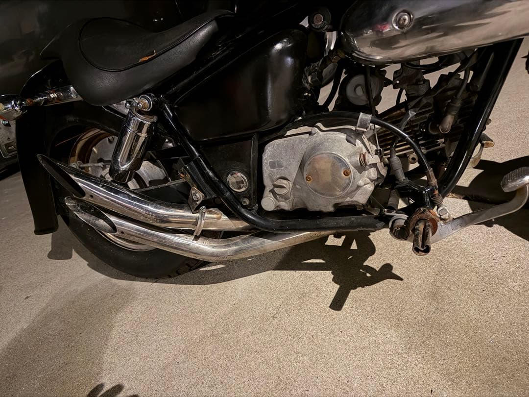 マグナ50 デュアルスラッシュカットマフラー