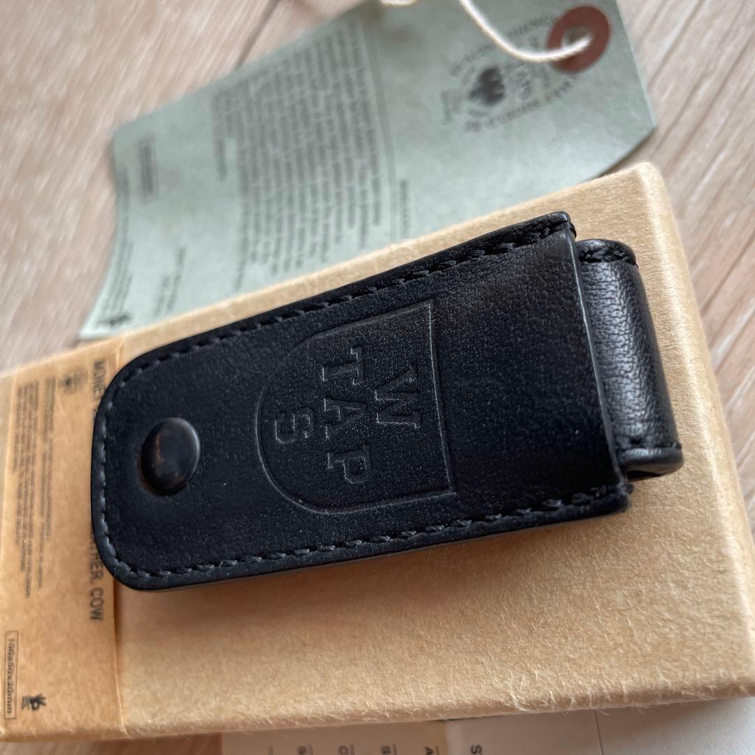小物 WTAPS Money Clip Cardcase Leather Cow