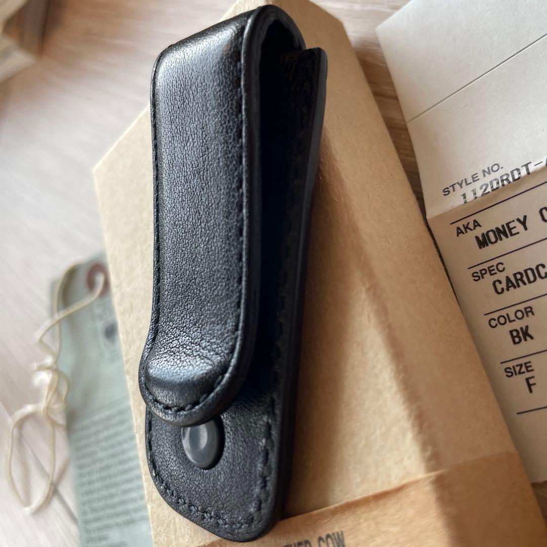 小物 WTAPS Money Clip Cardcase Leather Cow