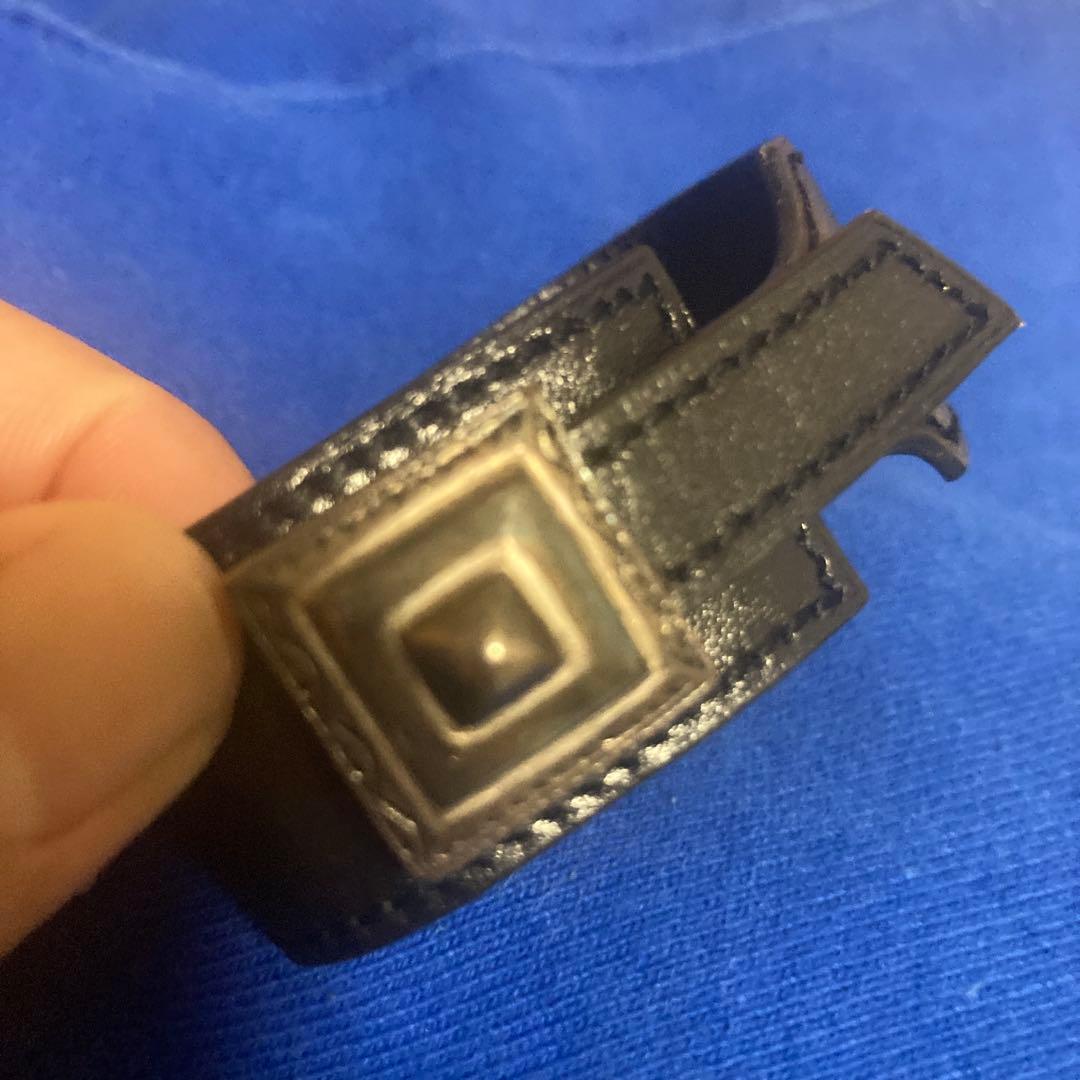 最終値下げ！エルメス　革ブレスバングル