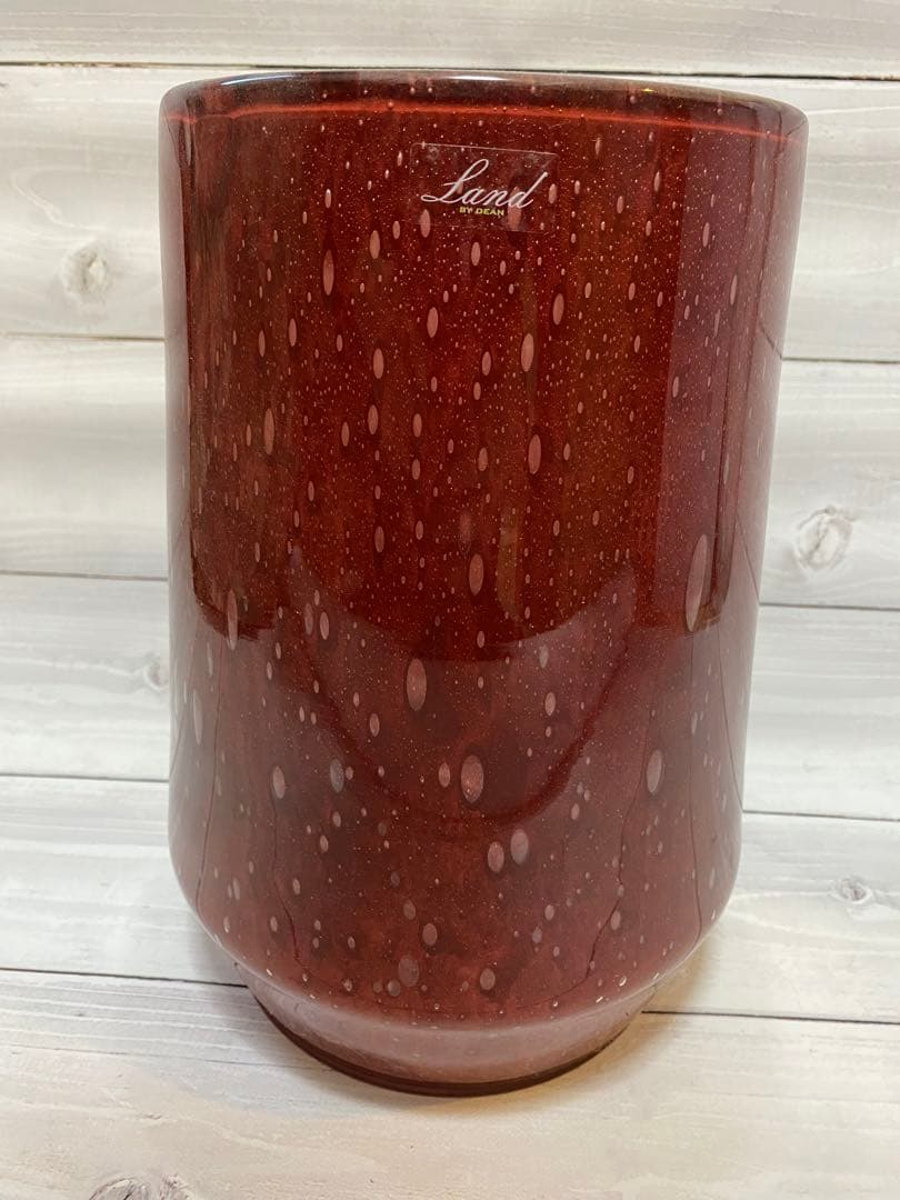 割引henry dean ヘンリーディーン クレモンス ハイM クラレット 花瓶