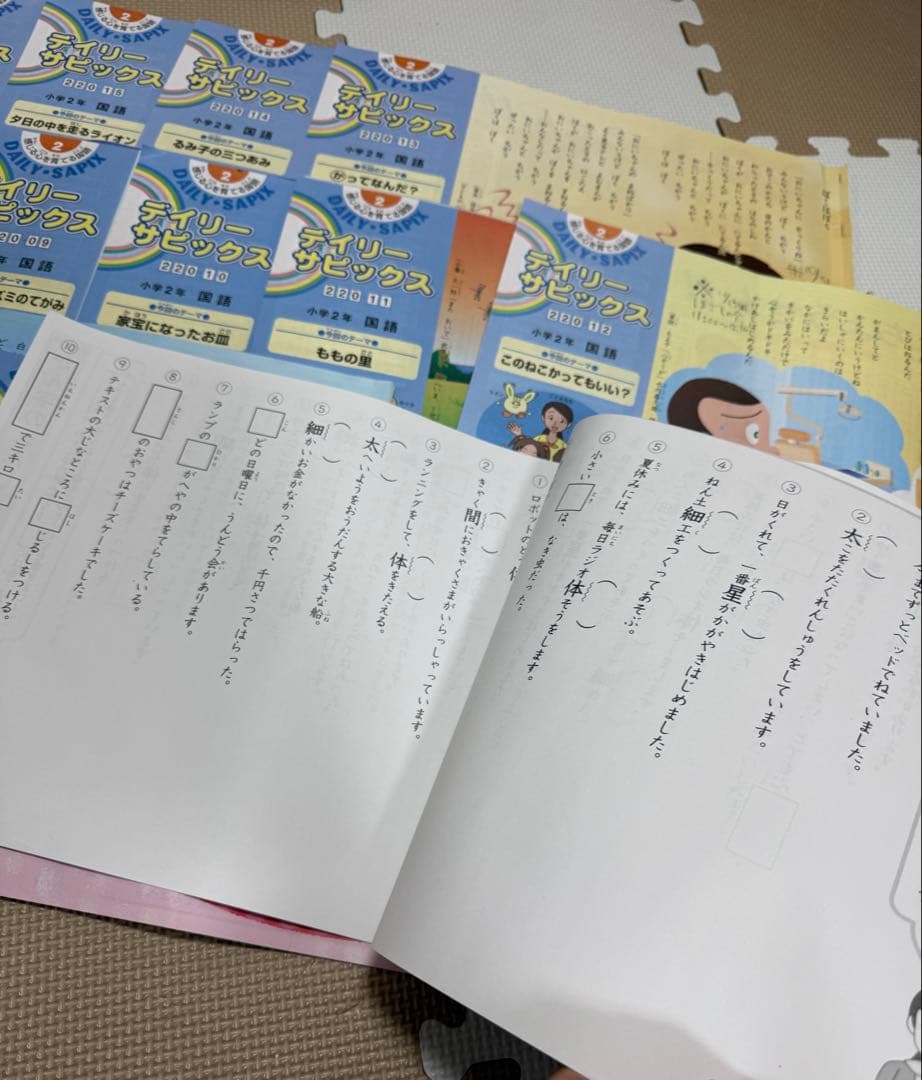 デイリーサピックス国語　２年生　2025年版 全17冊