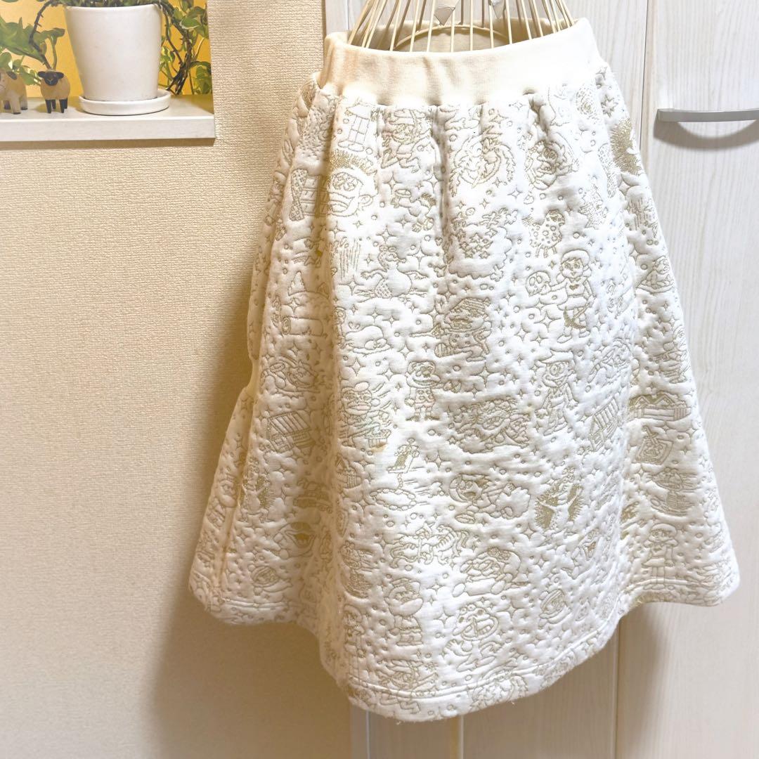 ネネット　ゆめいっぱい　ラメジャガード　タナカカツキ　パーカー　スカート