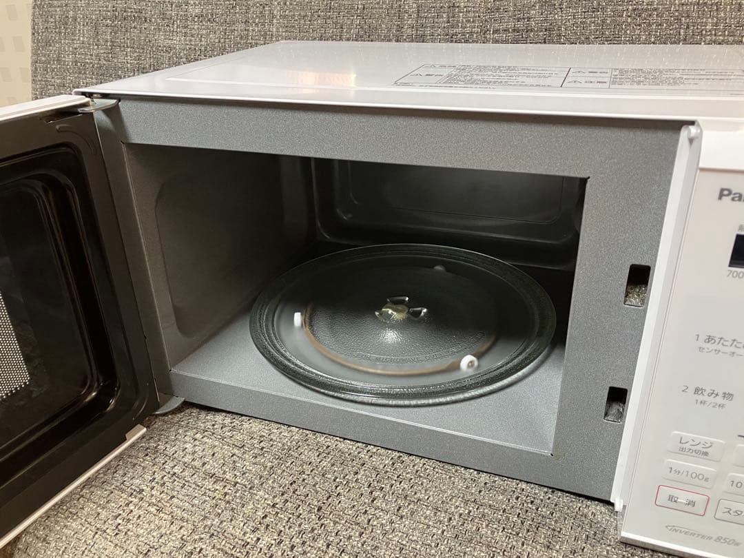 パナソニック 電子レンジ NE-E22A3-W inverter 850W