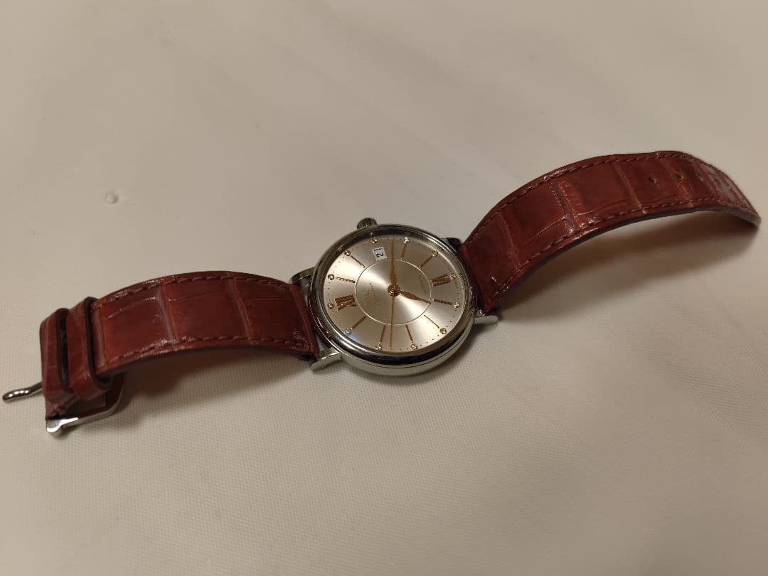 極美品IWC ポートフィノ 37 12Pダイヤ IW458101 サントーニ純正