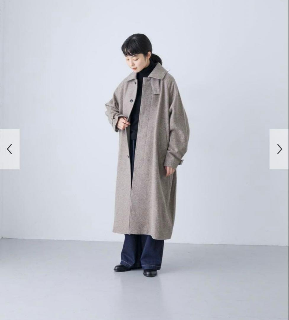 L新品タグ付　かぐれ　ユニセックス　Wool bal coat アーバンリサーチ