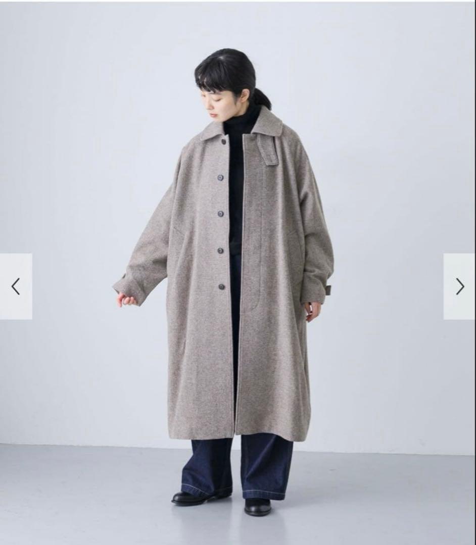 L新品タグ付　かぐれ　ユニセックス　Wool bal coat アーバンリサーチ