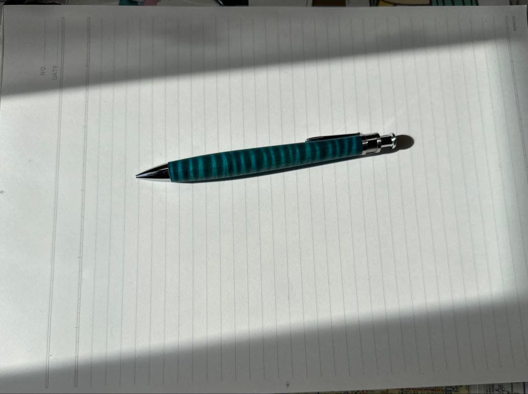 【まく】　工房楔ペンシル　Wood pen craft ボールペンセット