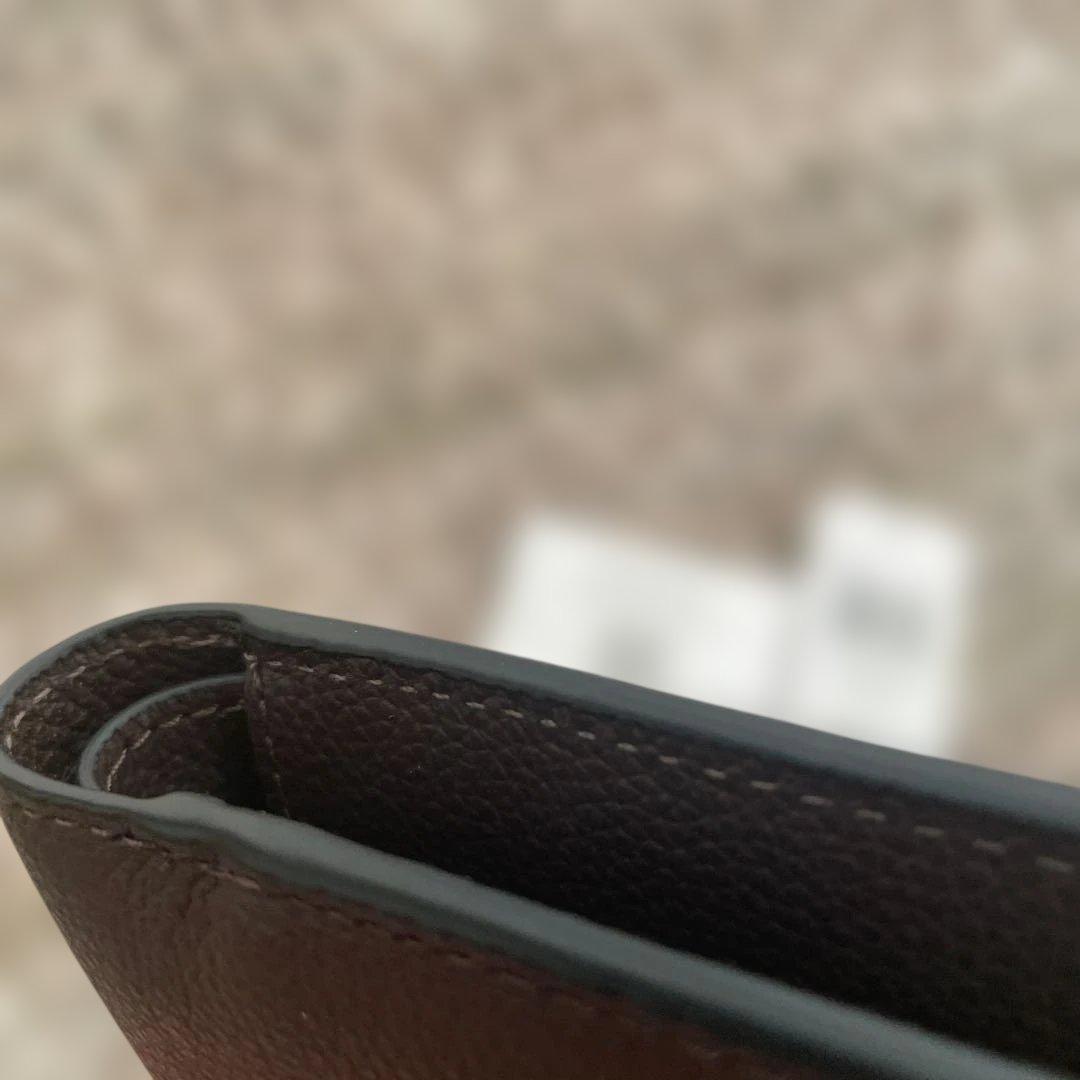 新品　定価49,500円　COACH ブラウン 二つ折り財布