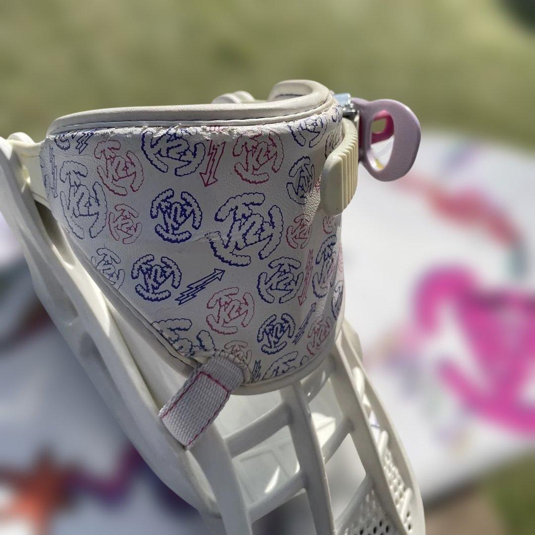 キッズ　k2 スノーボードビィンディングセット　100センチ　子供用