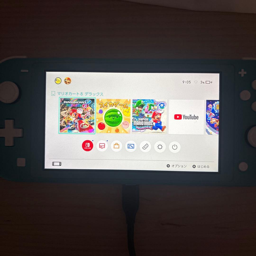 Nintendo Switch Lite 本体 ターコイズ 動作確認済み