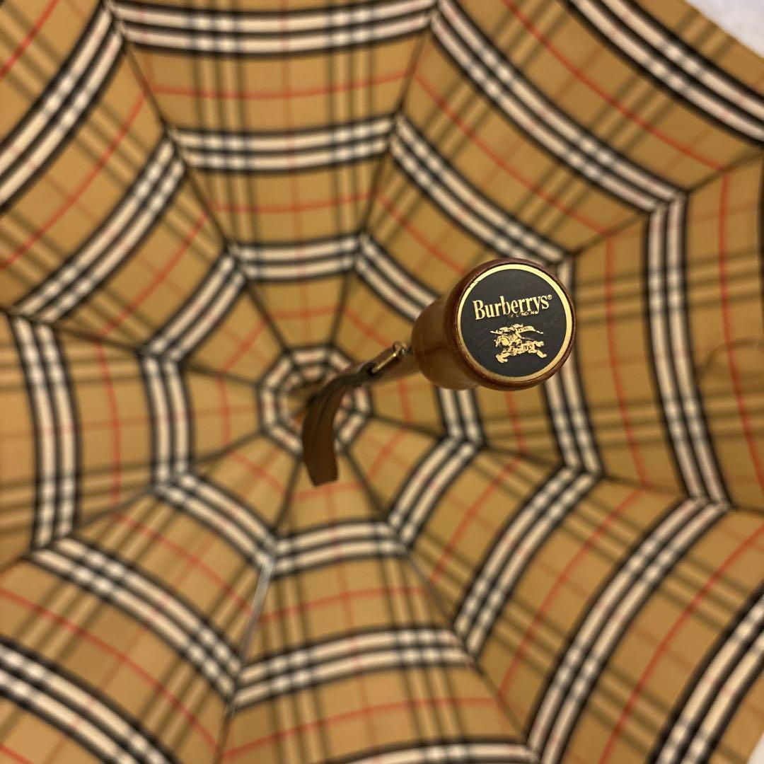 未使用級　Burberry LONDON バーバリーノバチェック　折りたたみ傘