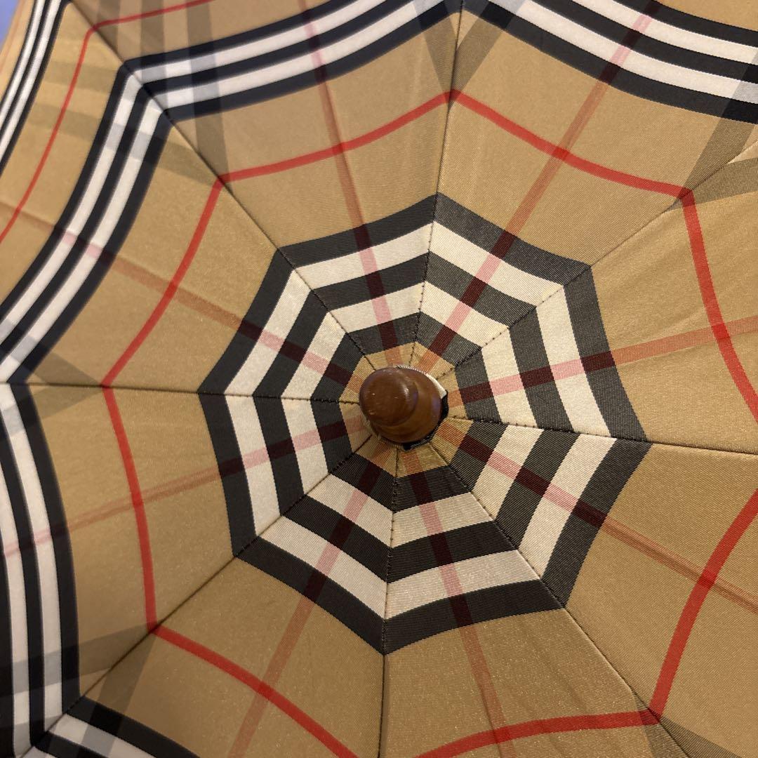 未使用級　Burberry LONDON バーバリーノバチェック　折りたたみ傘