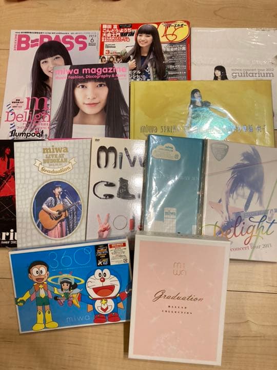⭐︎お値下げ可能⭐︎miwaさんのCDやライブDVD雑誌など