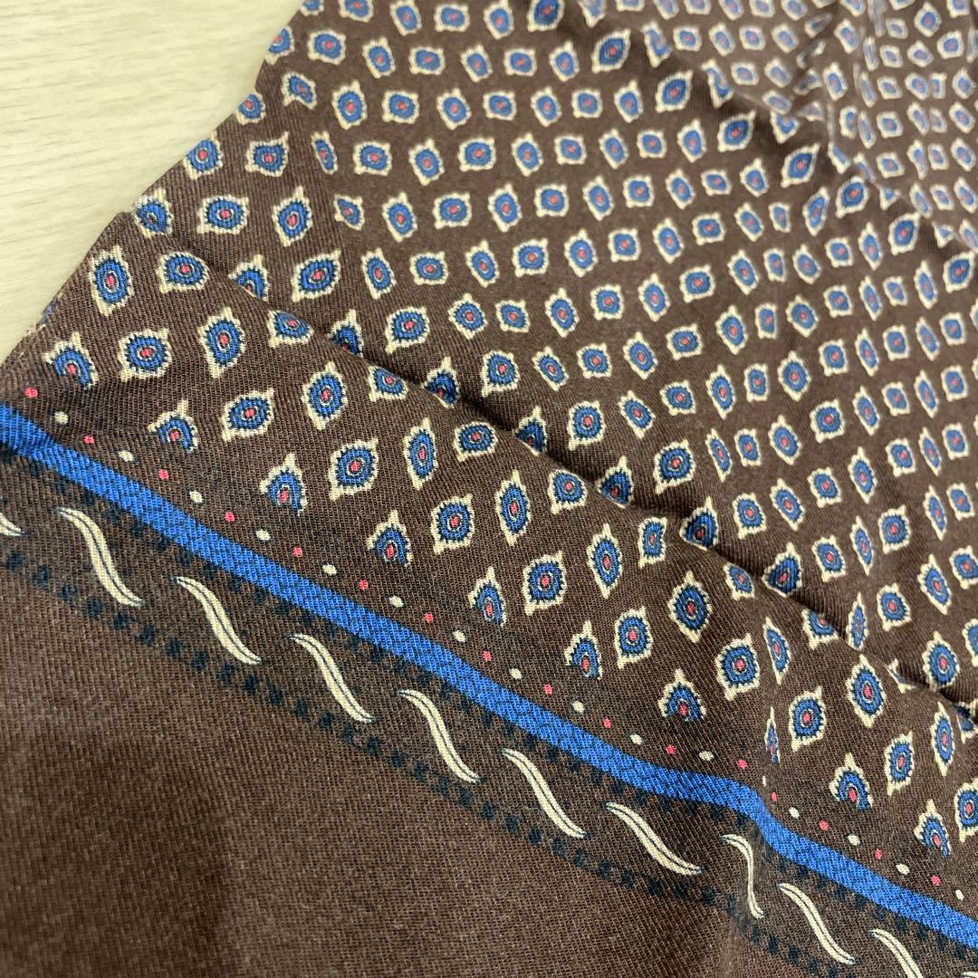 ダブルアールエル RRL イタリアmade ストール ペイズリー