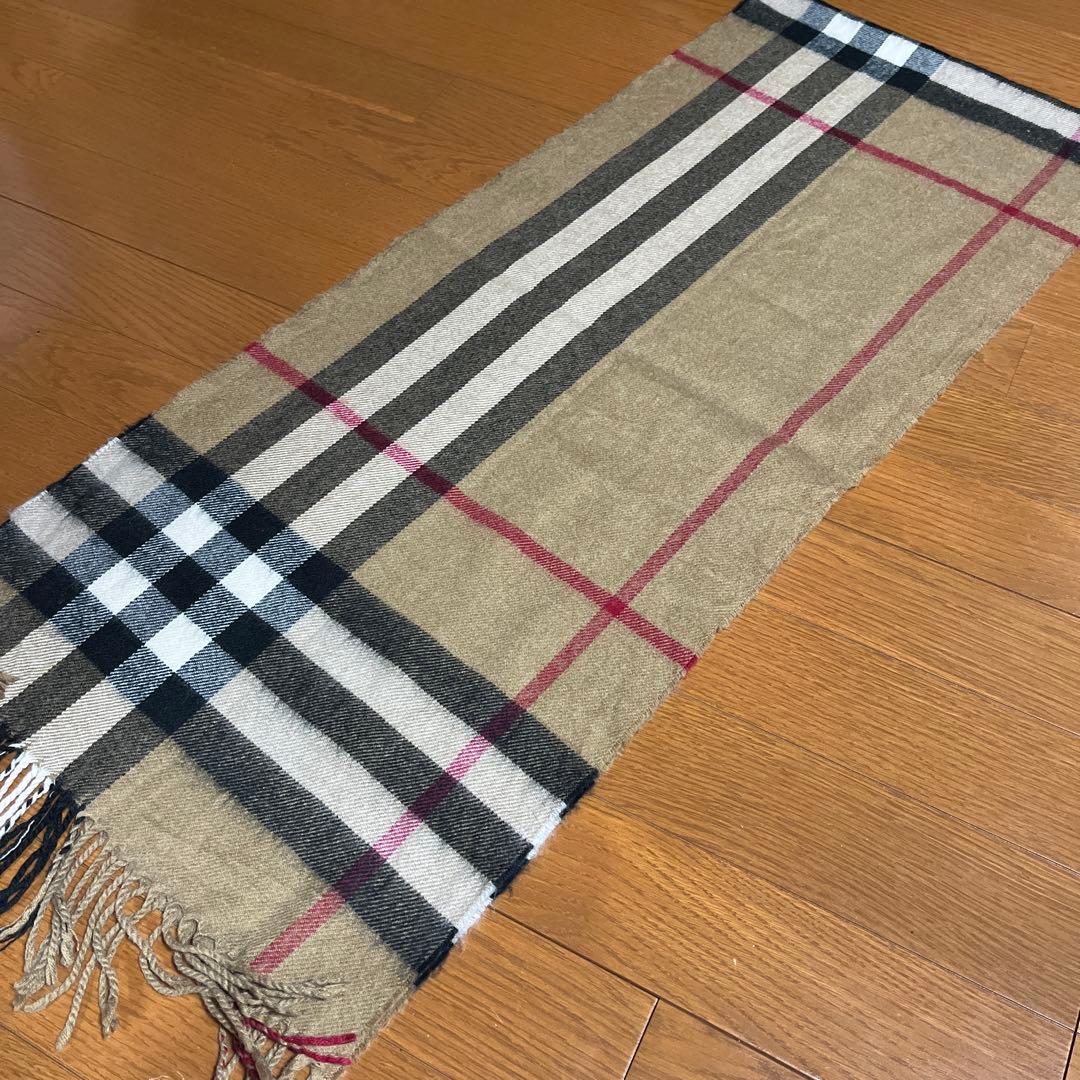 Burberry バーバリー マフラー ラムウール メガチェック ノバチェック