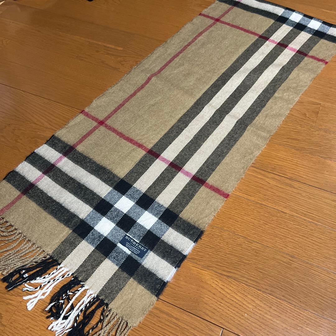 Burberry バーバリー マフラー ラムウール メガチェック ノバチェック